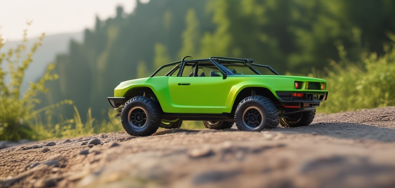 Einführung in nachhaltige ferngesteuerte Autos