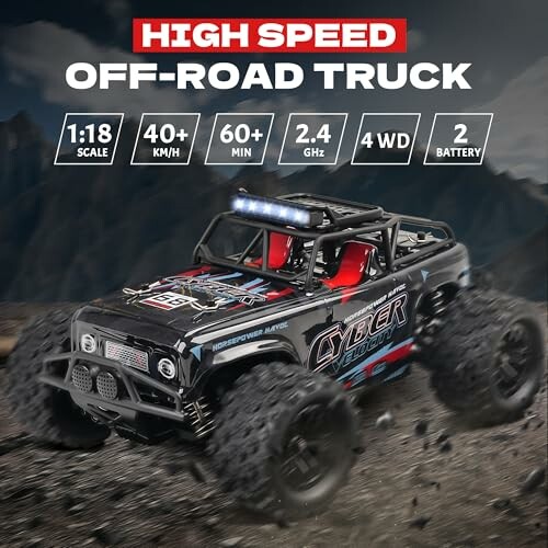 Ferngesteuertes Offroad-Truck-Spielzeug mit hoher Geschwindigkeit