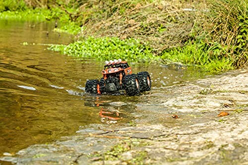 Ferngesteuertes Auto im Wasser