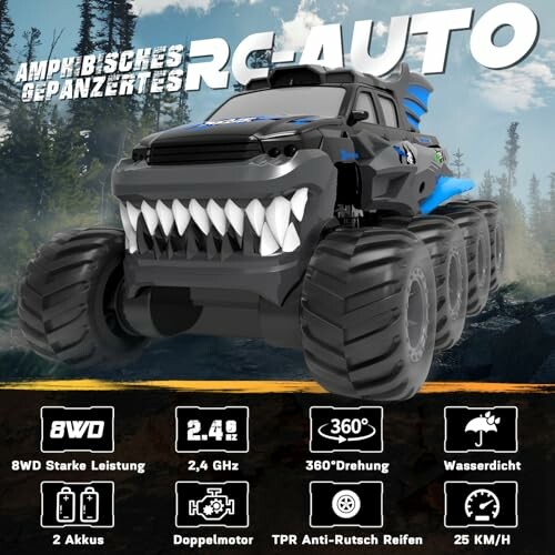 Nigecue 8WD Amphibienfahrzeug