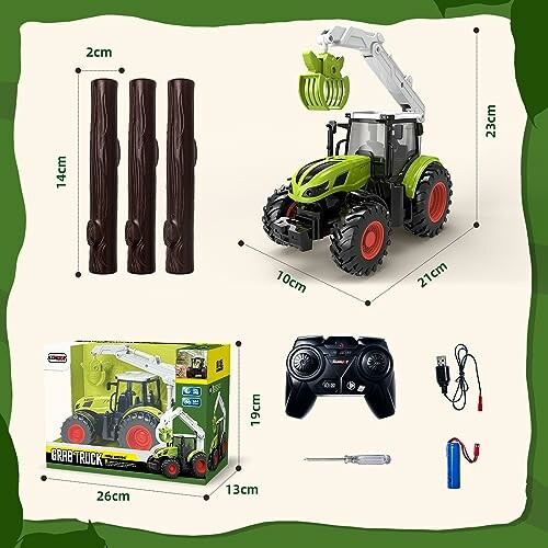 Ferngesteuerter Traktor