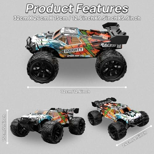 BORSCELLOR 40 km/h Ferngesteuertes Auto