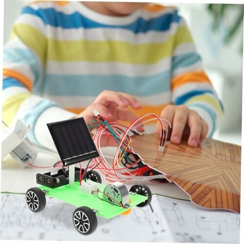 LALADEFIEE Solar Auto Bausatz